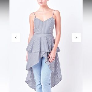 English Factory Poplin Top dress